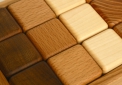 цветные деревянные кубики