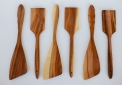 деревянные  кухонные  лопатки из  сливы