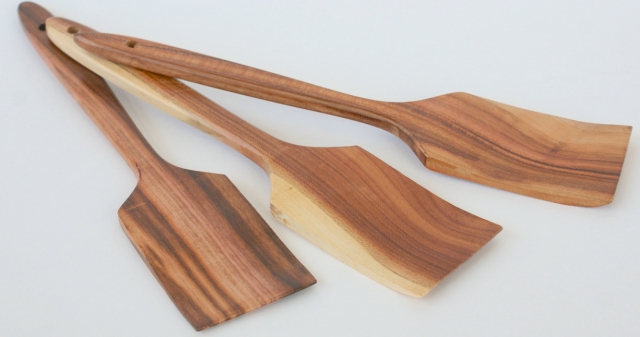 Лопатка деревянная для кухни из дерева сливы | Лес домой