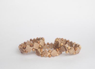 браслеты деревянные можжевельник